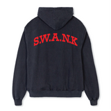 1.1 S.W.A.N.K STAFF Vintage Black Oversized Hoodie