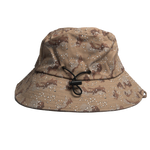 1. S.W.A.N.K DESRT BROWN CAMO ADJUSTABLE BUCKET HAT