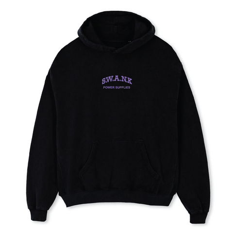 1.2 S.W.A.N.K Black Oversized Hoodie [ INGOZI ]