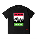 1. VICIOUS S.W.A.N.K GRAPHIC T-SHIRT - BLACK