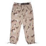 1. S.W.A.N.K DESERT BROWN CAMO WINDBREAKING TRACKPANTS