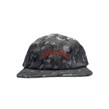 1.1 S.W.A.N.K DARK GREY CAMO 6 PANEL STRAPBACK CAP