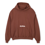 1.3 S.W.A.N.K STAFF Vintage Brown Oversized Hoodie