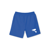 1. S.W.A.N.K BEWARE Sweatshorts - Cobalt Blue