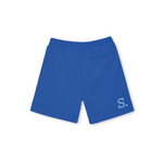 1. S.W.A.N.K BEWARE Sweatshorts - Cobalt Blue