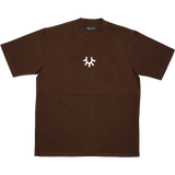 1. S.W.A.N.K x NJABULO HLOPHE STAPLE T-SHIRT - MACHIATTO BROWN