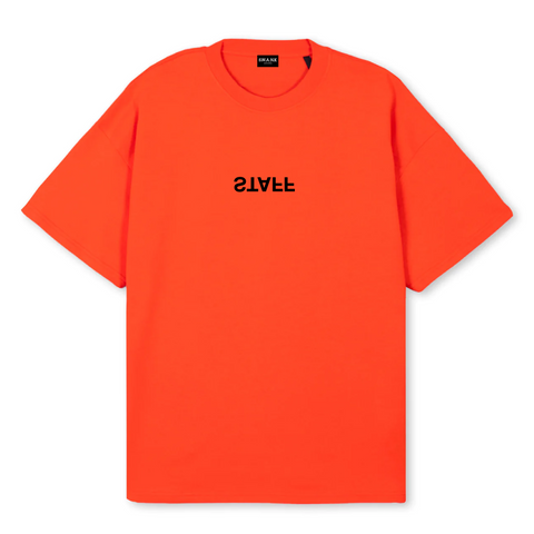 1. S.W.A.N.K Oversized T-shirt - Hot Orange