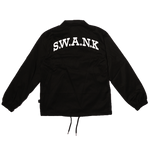1.2 S.W.A.N.K UV Activated Print Coach Jacket - Black