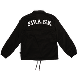 1.2 S.W.A.N.K UV Activated Print Coach Jacket - Black