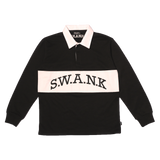 1.5 S.W.A.N.K Black Rugby Polo Shirt