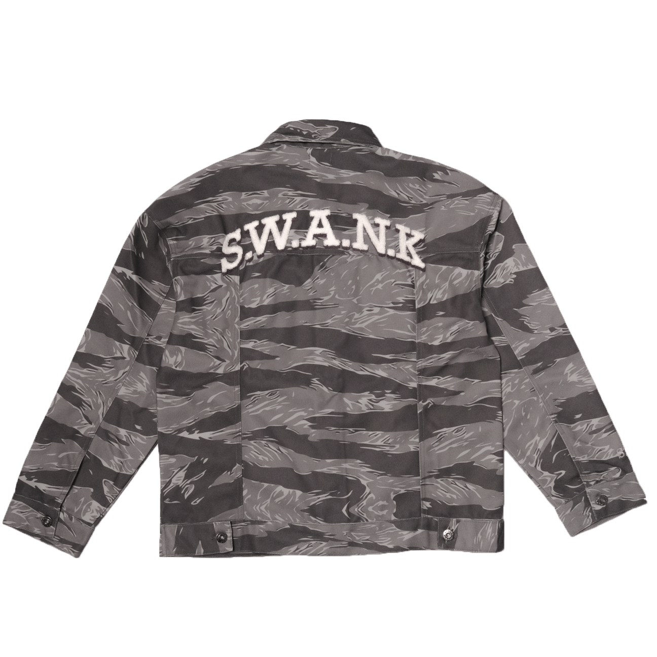 1.3 S.W.A.N.K Dark Storm Tiger Camo Trucker Jacket
