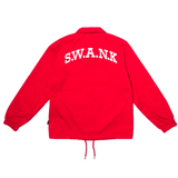 1.2 S.W.A.N.K UV Activated Print Coach Jacket - Red