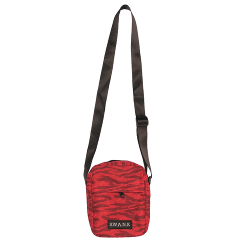 1.3 S.W.A.N.K Red Tiger Camo Satchel Pack Bag
